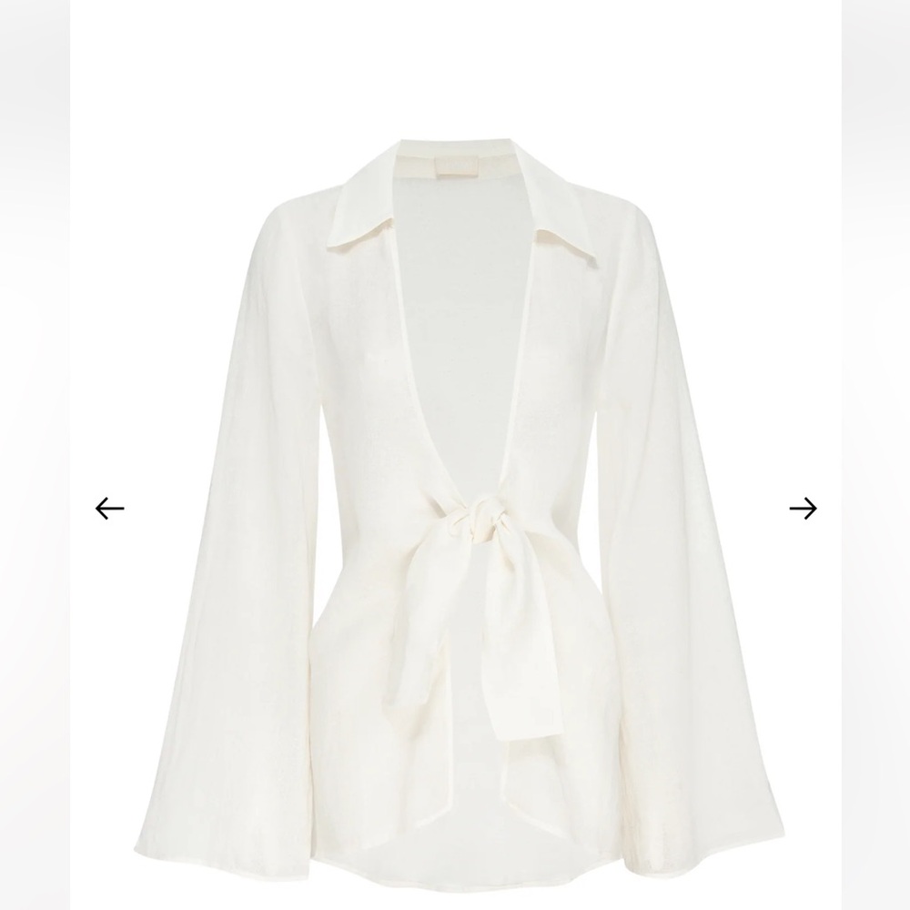 Monday Swimwear White Coverup